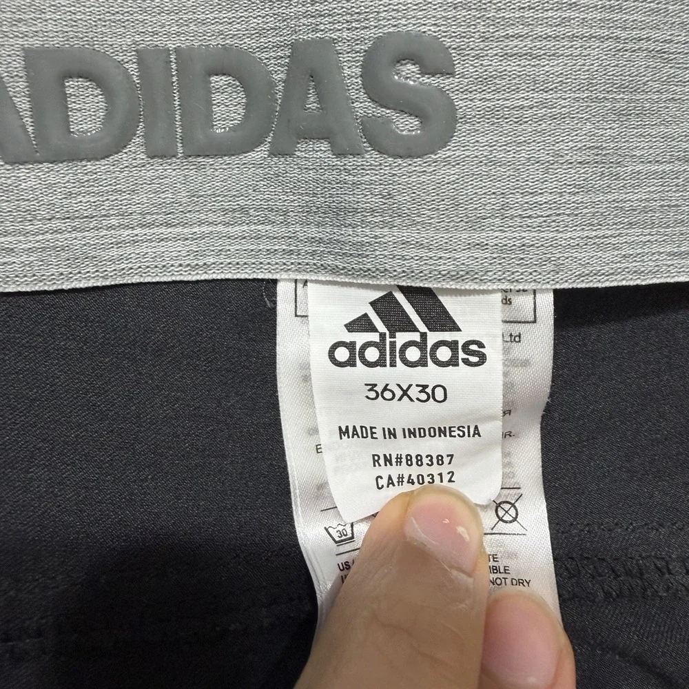 Adidas Golf Pants Mens Gray‎ Stretch Performance 5 Pocket Straight